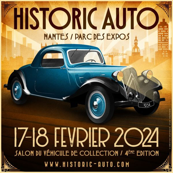 historic auto nantes 17 et 18 fevrier 2024